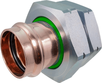 APOLLO 10077932 1-1/4" COPPER DIELECTRIC UNION 8734 PRESS X FPT