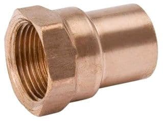 2" Copper Fitting Female Adapter