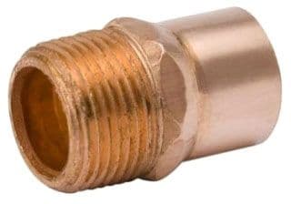 2" Copper Fitting Male Adapter