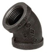 1-1/2" Ductile Iron 45 Elbow