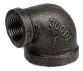 1-1/4" X 1/2" Ductile Iron Reducing 90 Elbow