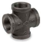 1-1/2" Ductile Iron Cross