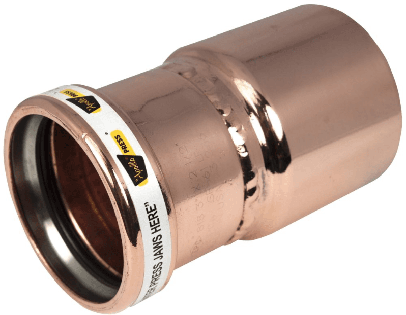 2" Copper Coupling Less Stop