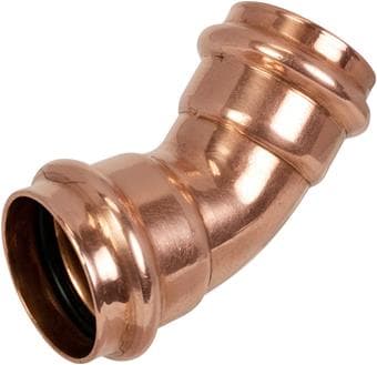 APOLLO 10075090 1-1/4" COPPER 45 ELBOW 806 PRESS X PRESS