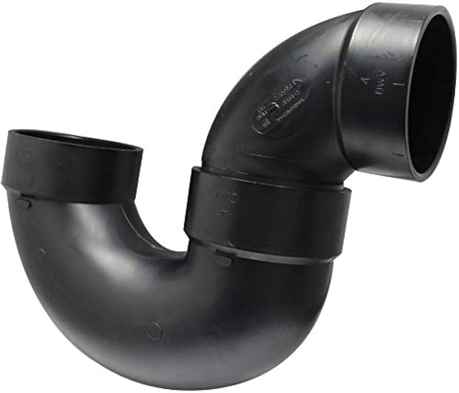 4 ABS P-Trap w/ Solvent