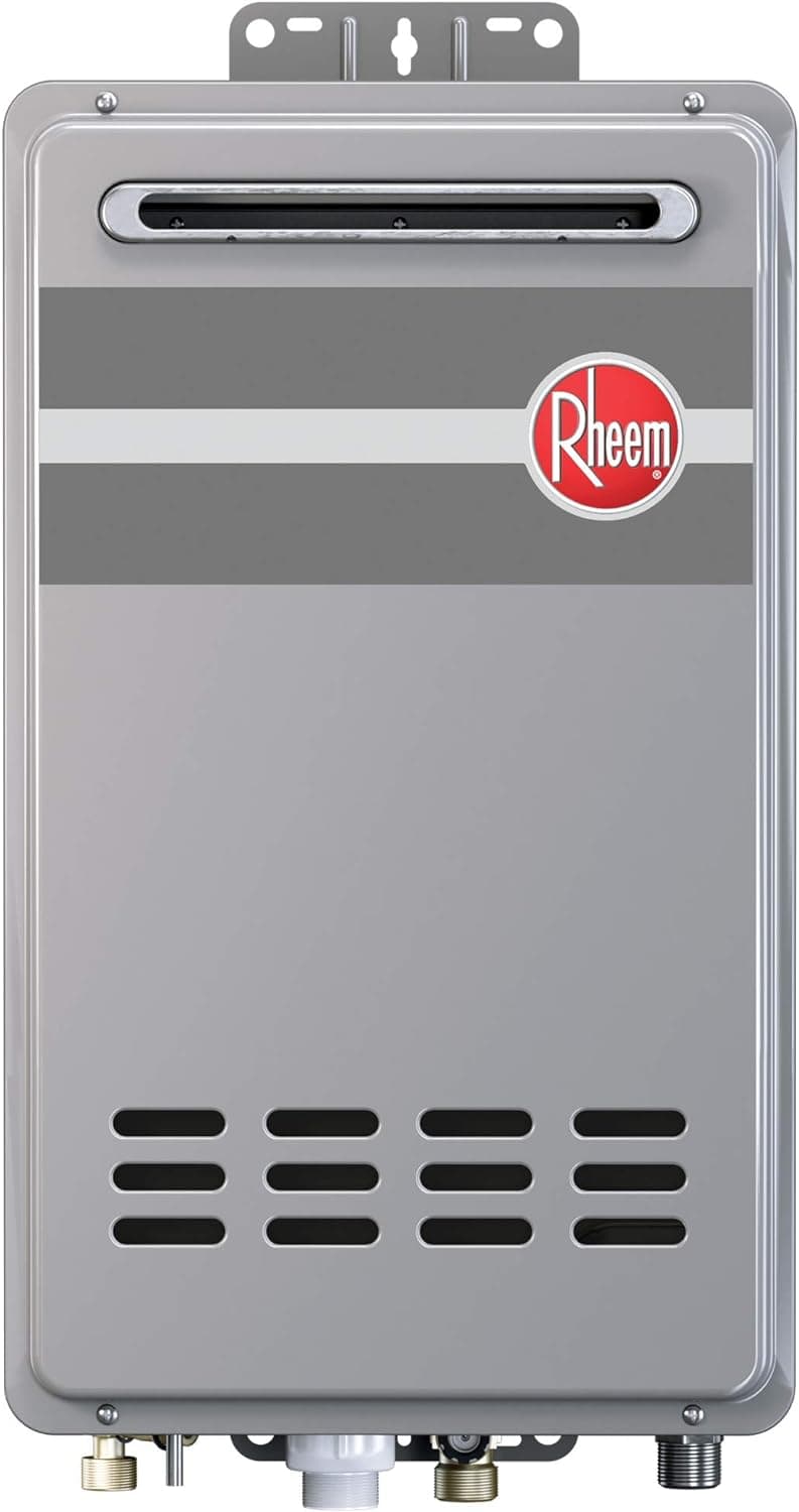 RHEEM RTG-84XLN OUTDOOR TANKLESS WATER HEATER 180K BTU 8.4 GPM
