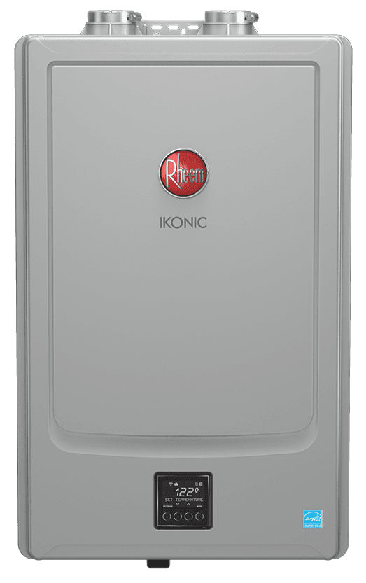 RHEEM RTGH-SR11I TANKLESS WATER HEATER 199K BTU  11.2 GPM W/ PUMP CONDENSATING