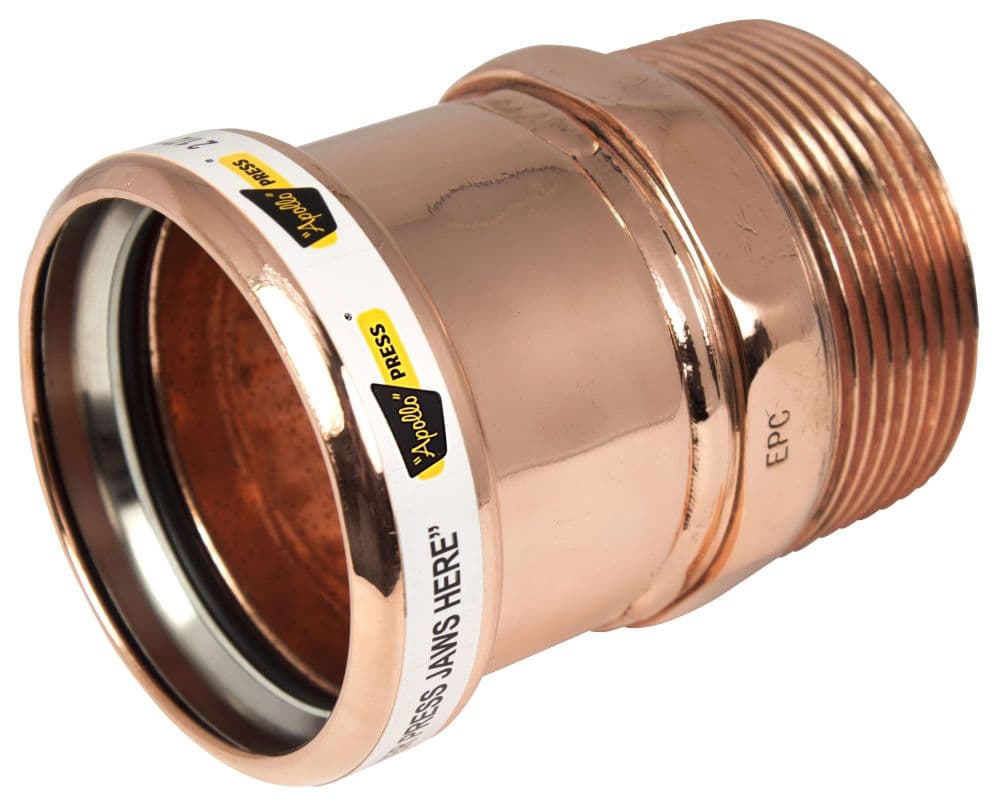 APOLLO 10061992 4" COPPER ADAPTER 804 PRESS X MALE