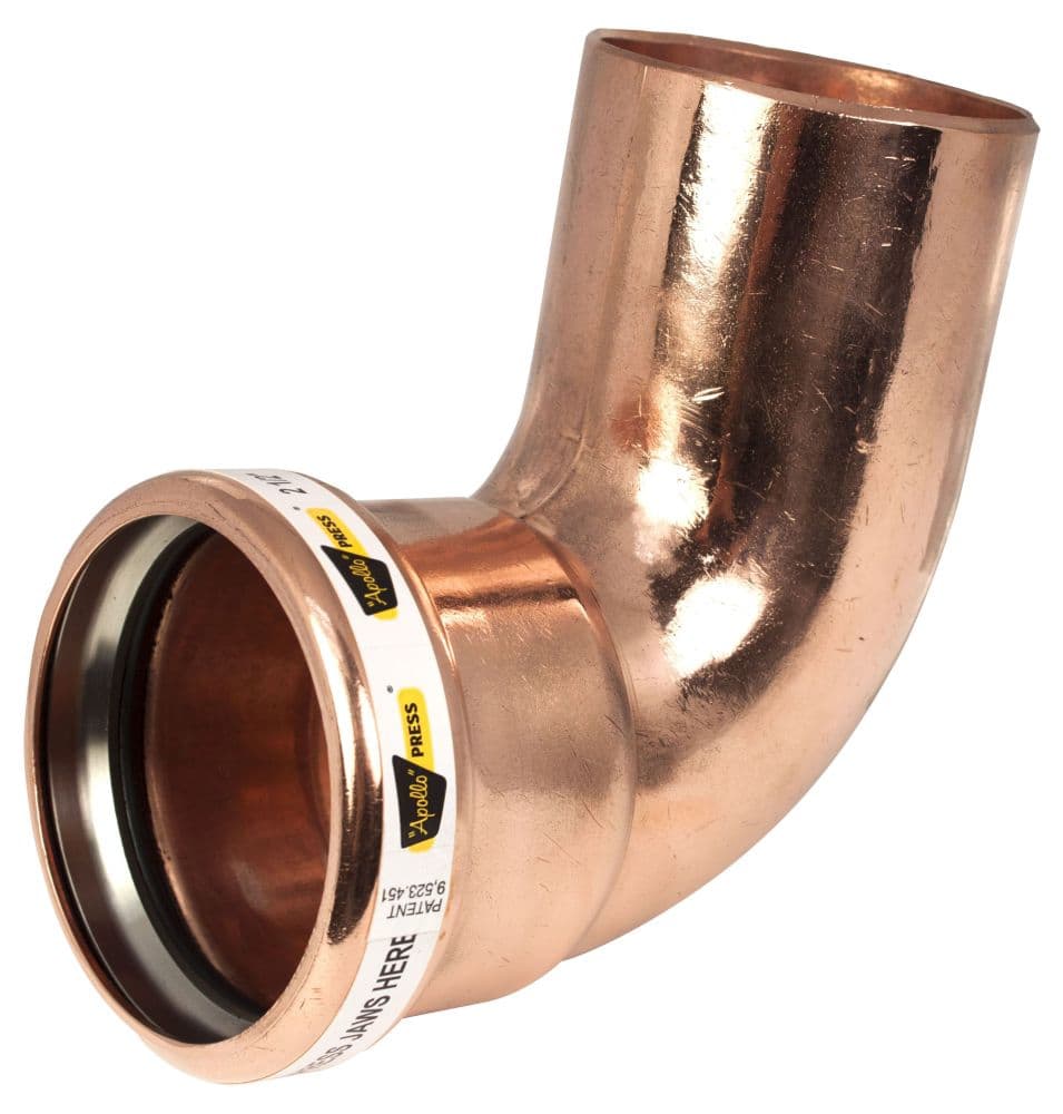 APOLLO 10062007 2-1/2" COPPER 90 ELBOW STREET 807-C-2 FTG X PRESS