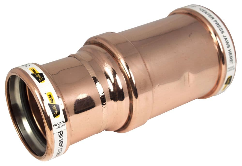 APOLLO 10066076 3" X 2-1/2" COPPER COUPLING 801R PRESS X PRESS