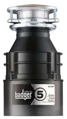 GARBAGE DISPOSAL ISE 76037A BADGER 5 W/CORD 1/2 HP