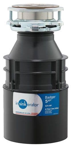 GARBAGE DISPOSAL ISE 74308 BADGER 5XP 3/4 HP