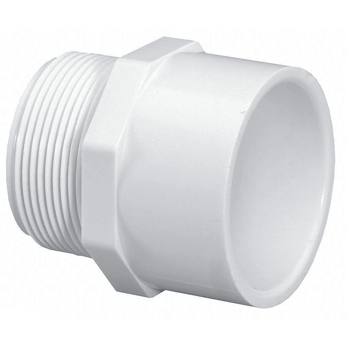 DWV LP109-015 1-1/2 PVC DWV MALE ADAPTER (MPT x H)