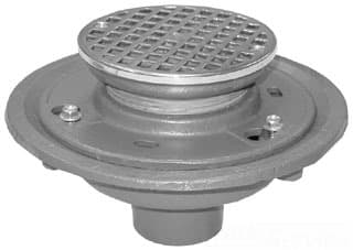 WADE 1100-A5-1-3NH Floor Drain w/ Cast Iron Body, 5" Nicklen Bronze Top, 2", 3" or 4" No Hub for the same price.
