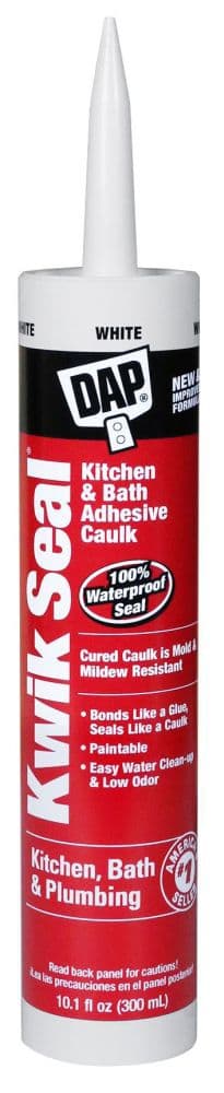 White Seal Caulk Kwik Squeeze Tube 5.5 Oz