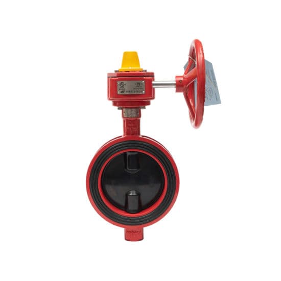 ALEUM HPW-600 6" WAFER BFV W/ TAMPER 300PSI