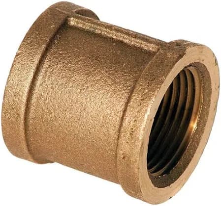 BF B-CP11 4" BRASS COUPLING