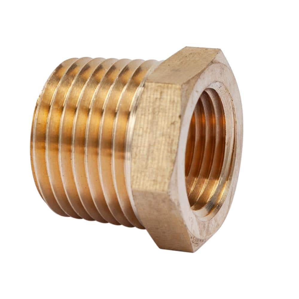 BF B-BU0302 1/2" X 3/8" BRASS BUSHING