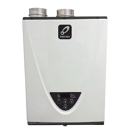 TAKAGI TK-540P-NIH INDOOR CONDENSING TANKLESS WATER HEATER W/ RECIRCULATION PUMP  199K BTU 10.0 GPM